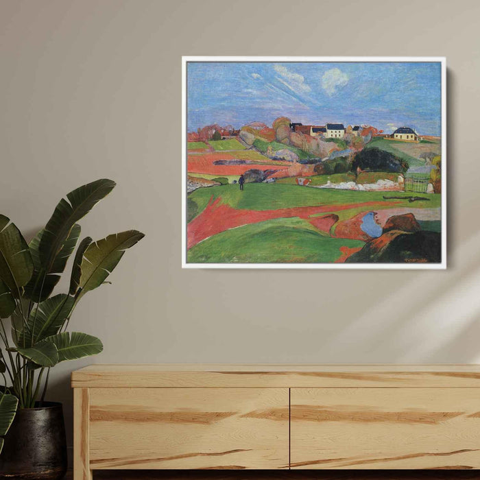 Landscape at Le Pouldu (1890) by Paul Gauguin - Canvas Artwork