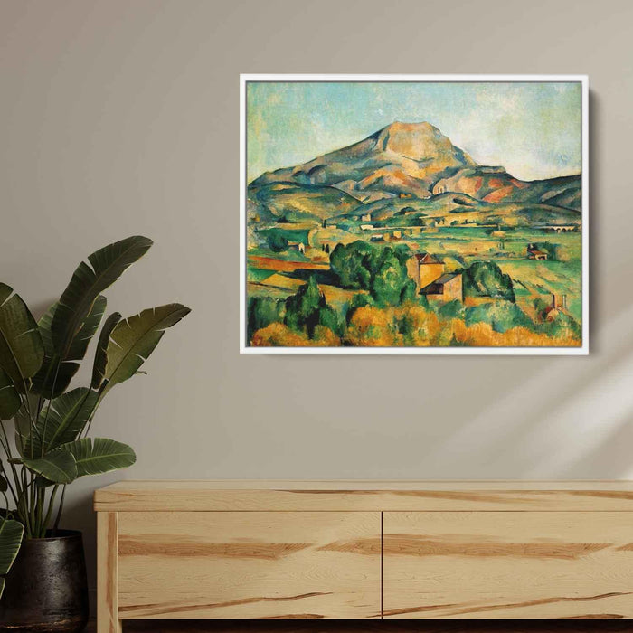 Mont Sainte-Victoire (1895) by Paul Cezanne - Canvas Artwork