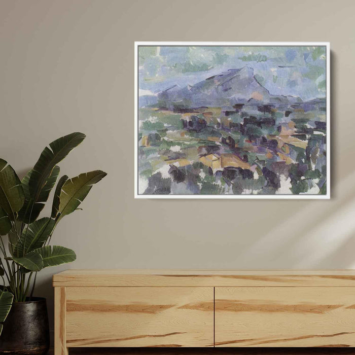 Mont Sainte-Victoire (1906) by Paul Cezanne - Canvas Artwork