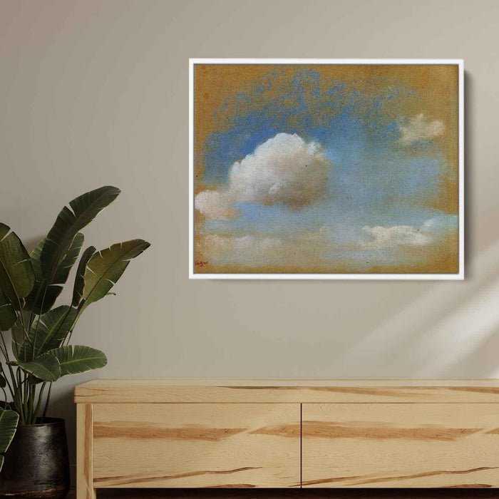 Sky Study (1869) by Edgar Degas - Canvas Artwork