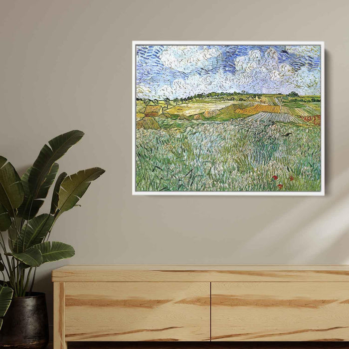 The Plain at Auvers (1890) by Vincent van Gogh - Canvas Artwork