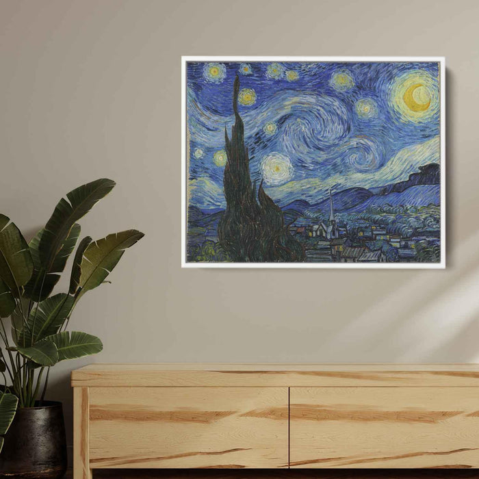 The Starry Night (1889) by Vincent van Gogh - Canvas Artwork