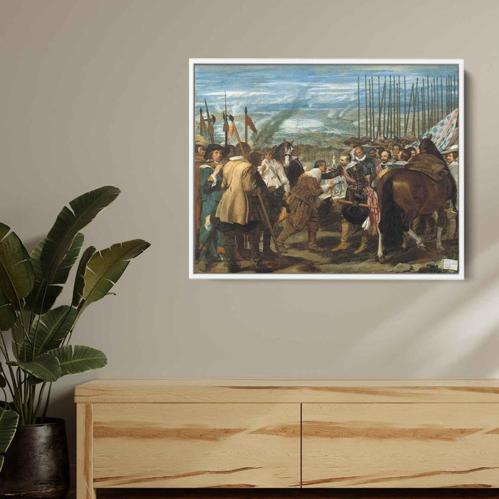 The Surrender of Breda (1635) by Diego Velazquez - Canvas Artwork