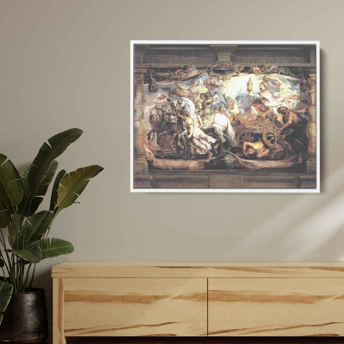 Triumph of Church over Fury, Discord, and Hate by Peter Paul Rubens - Canvas Artwork