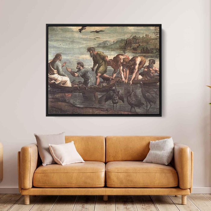 Miraculous Draught of Fishes (1500) by Raphael - Canvas Artwork