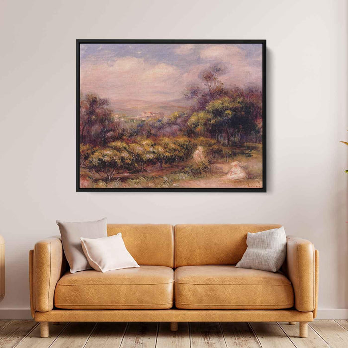 Cagnes Landscape by Pierre-Auguste Renoir - Canvas Artwork