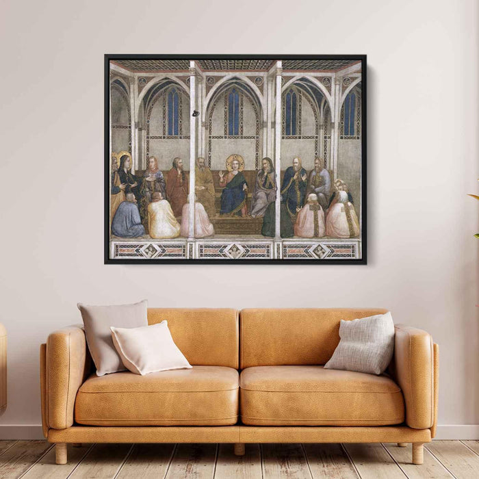 Christ Among the Doctors (1320) by Giotto - Canvas Artwork