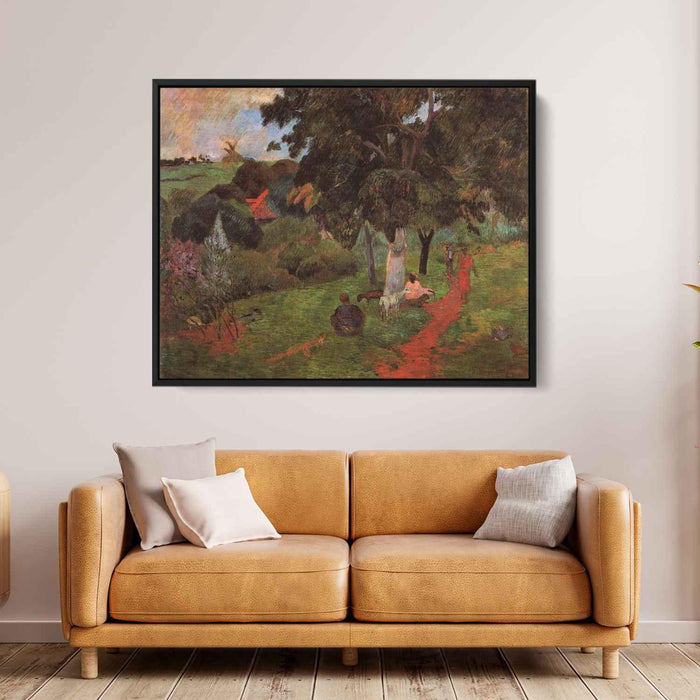 Coming and going, Martinique by Paul Gauguin - Canvas Artwork