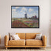 Fields of Tulip With The Rijnsburg Windmill (1886) by Claude Monet - Canvas Artwork