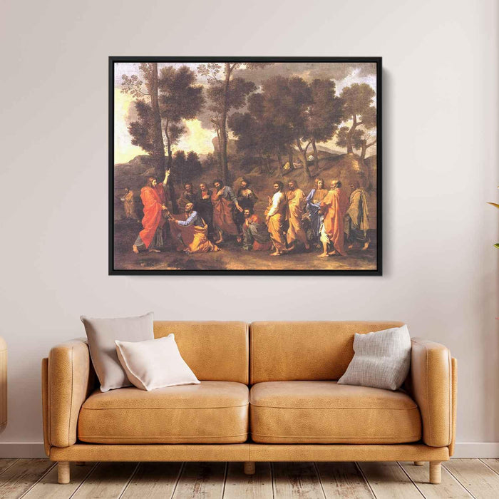 Ordination (1640) by Nicolas Poussin - Canvas Artwork