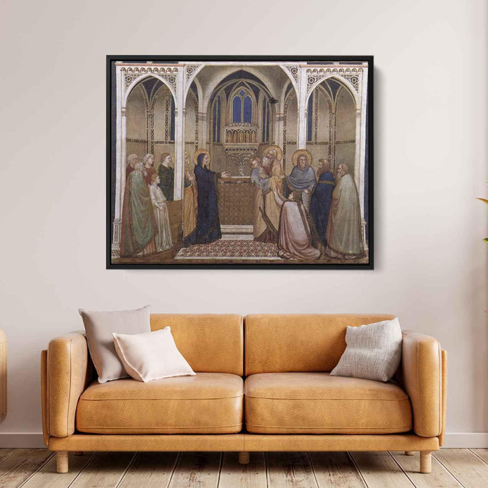 Presentation of Christ in the Temple (1320) by Giotto - Canvas Artwork