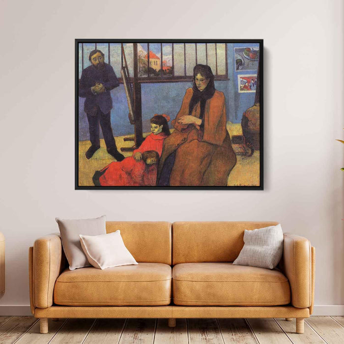 Schuffenecker Family (1889) by Paul Gauguin - Canvas Artwork