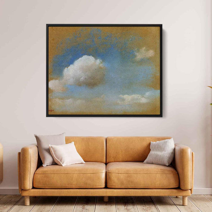 Sky Study (1869) by Edgar Degas - Canvas Artwork