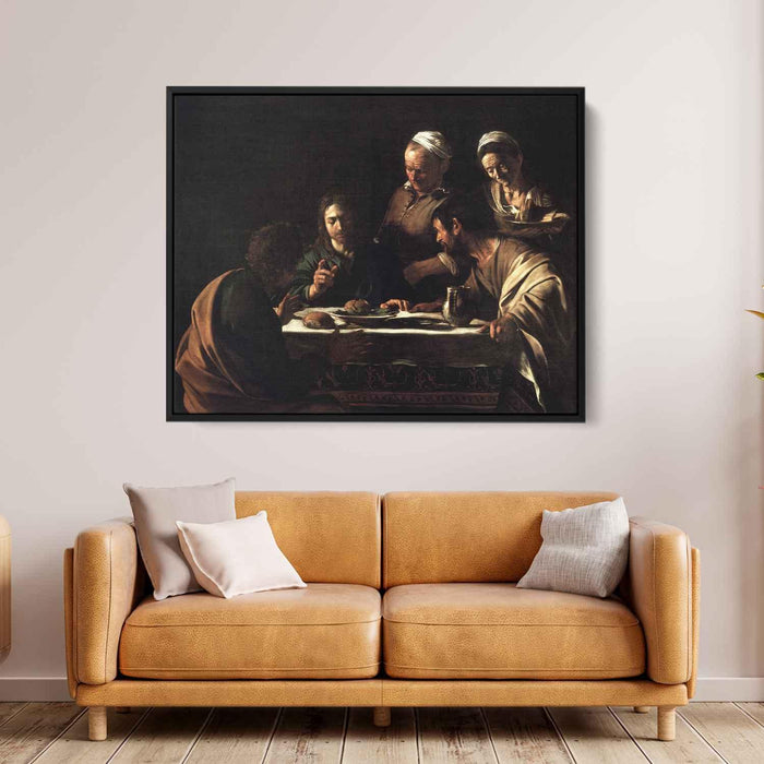 Supper at Emmaus (1606) by Caravaggio - Canvas Artwork