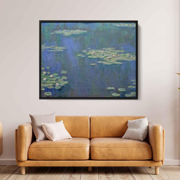 Water Lilies (1905) by Claude Monet - Canvas Artwork