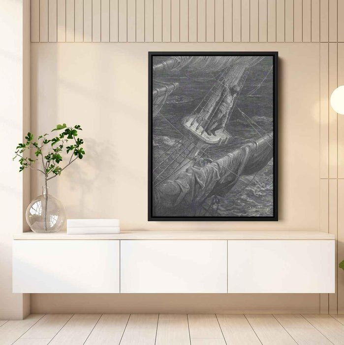 Ancient Mariner by Gustave Dore - Canvas Artwork