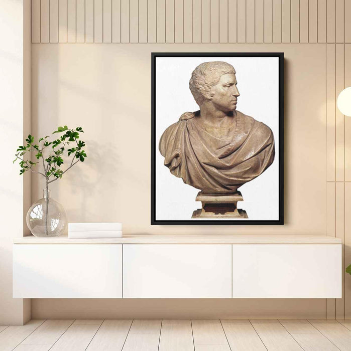 Bust of Brutus (1540) by Michelangelo - Canvas Artwork