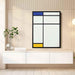 Composition III with Blue, Yellow and White by Piet Mondrian - Canvas Artwork