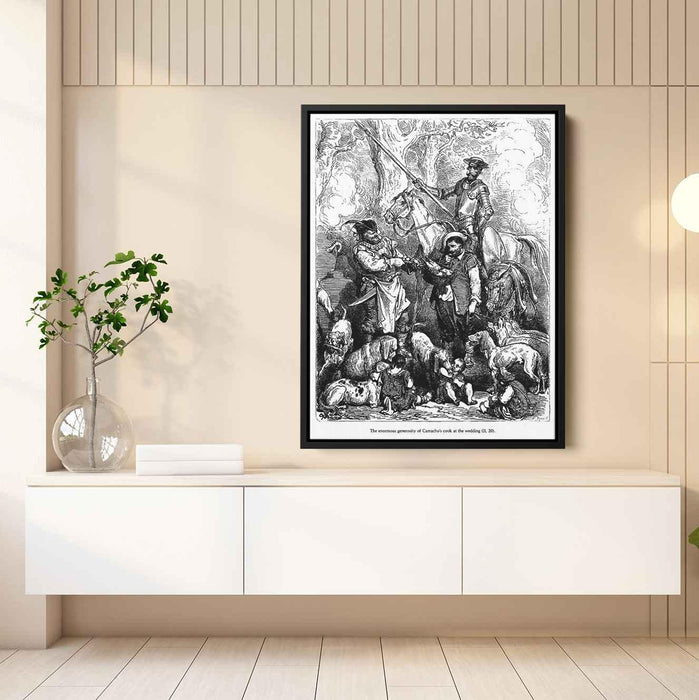 Don Quixote by Gustave Dore - Canvas Artwork