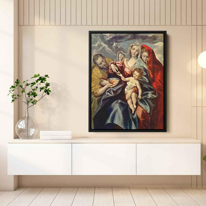Holy Family (1592) by El Greco - Canvas Artwork