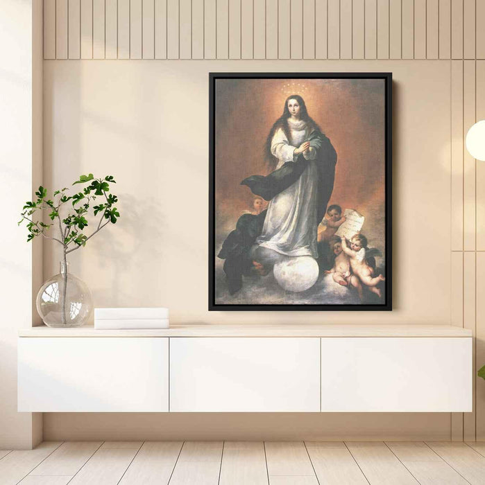 The Immaculate Conception (1670) by Bartolome Esteban Murillo - Canvas Artwork