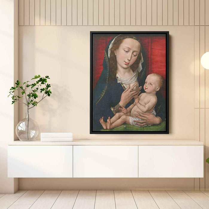 Madonna and Child (1460) by Rogier van der Weyden - Canvas Artwork