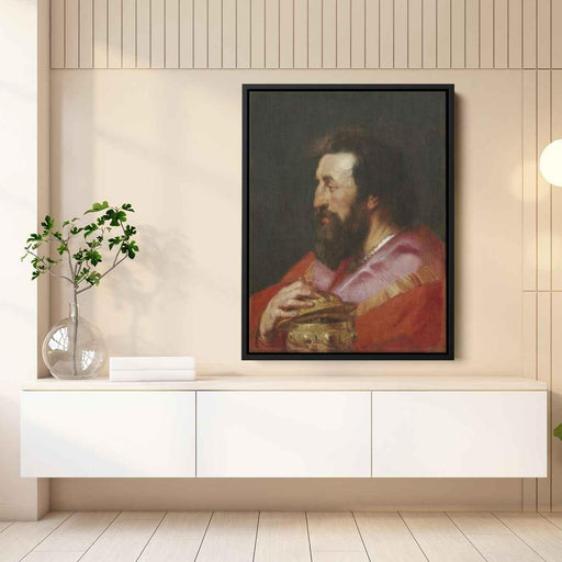 Melchior, The Assyrian King by Peter Paul Rubens - Canvas Artwork