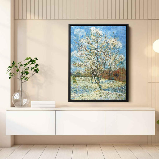 Peach Trees in Blossom (1888) by Vincent van Gogh - Canvas Artwork