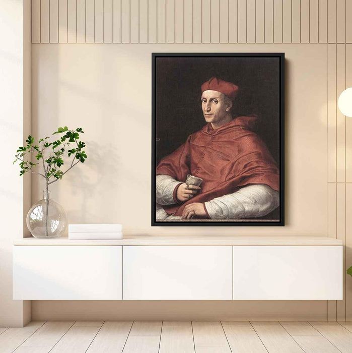 Portrait of Cardinal Dovizzi de Bibbiena (1516) by Raphael - Canvas Artwork