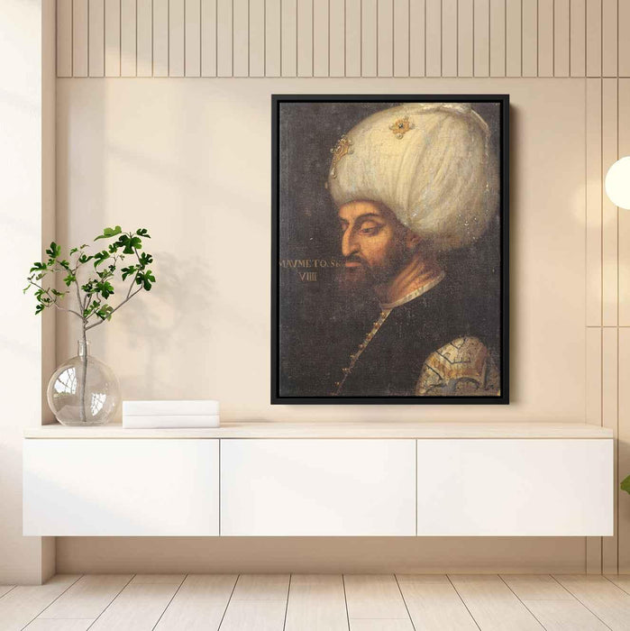 Portrait of Mehmed II by Paolo Veronese - Canvas Artwork