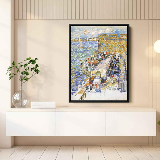 Rising Tide, St. Malo by Maurice Prendergast - Canvas Artwork