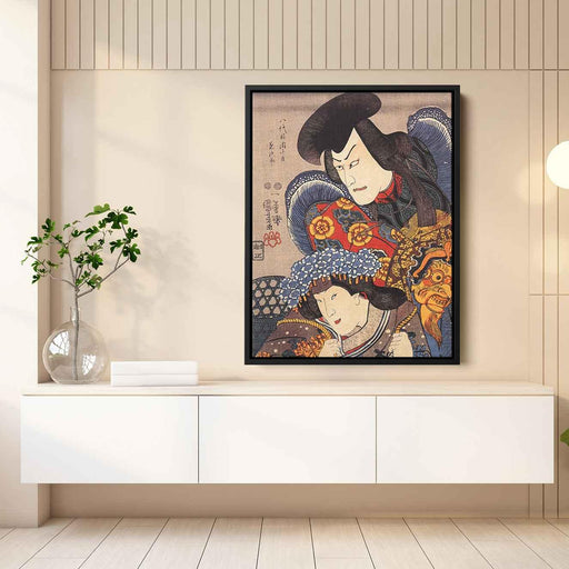 The actor by Utagawa Kuniyoshi - Canvas Artwork