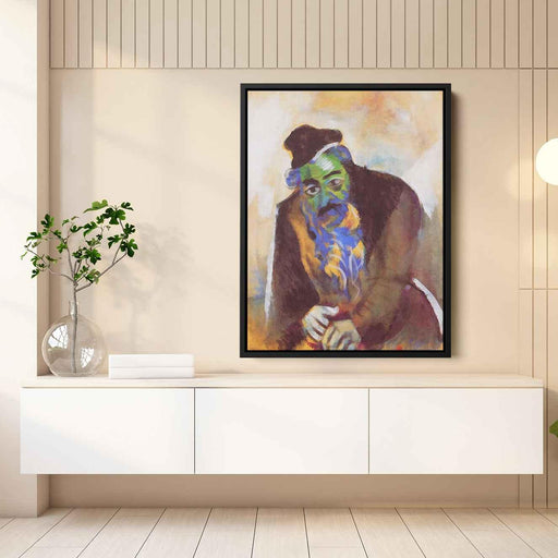 The old Jew (1912) by Marc Chagall - Canvas Artwork