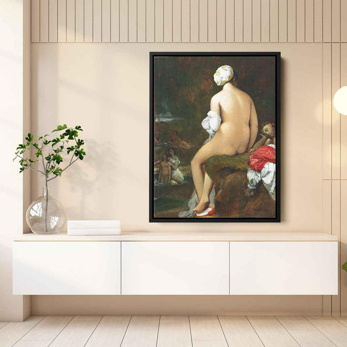 The Small Bather (1828) by Jean Auguste Dominique Ingres - Canvas Artwork