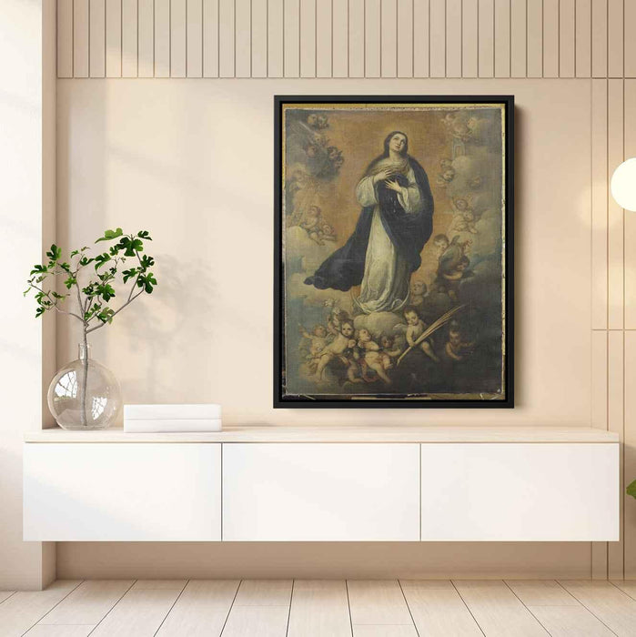 Virgin glorious by Bartolome Esteban Murillo - Canvas Artwork