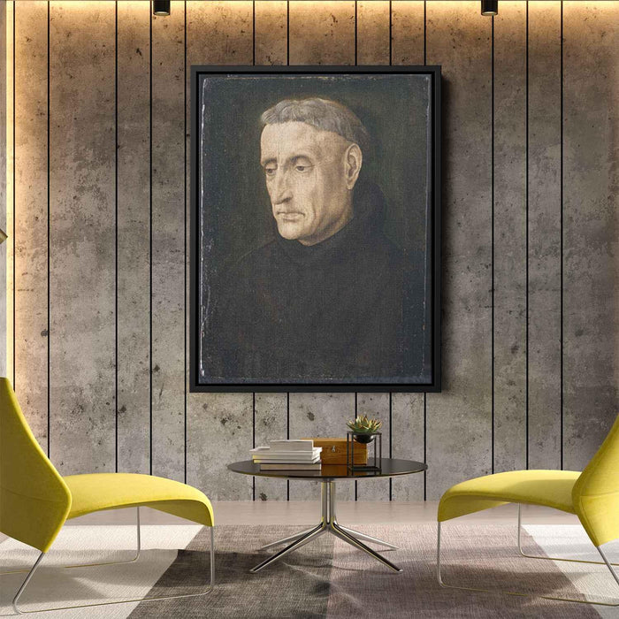 Benedictine Monk (1478) by Hugo van der Goes - Canvas Artwork