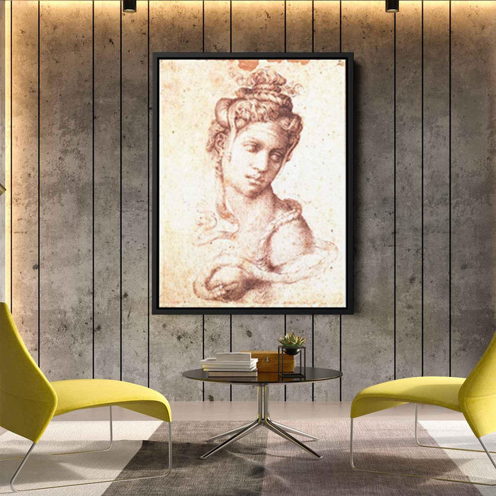 Cleopatra (1534) by Michelangelo - Canvas Artwork