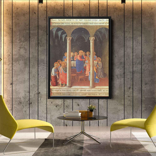 Communion of the Apostles (1452) by Fra Angelico - Canvas Artwork