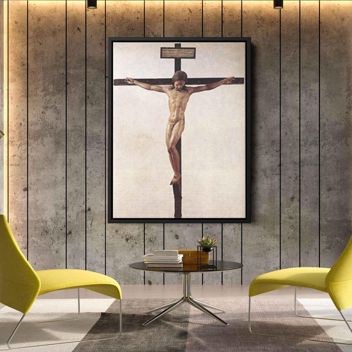 Crucifixion (1492) by Michelangelo - Canvas Artwork