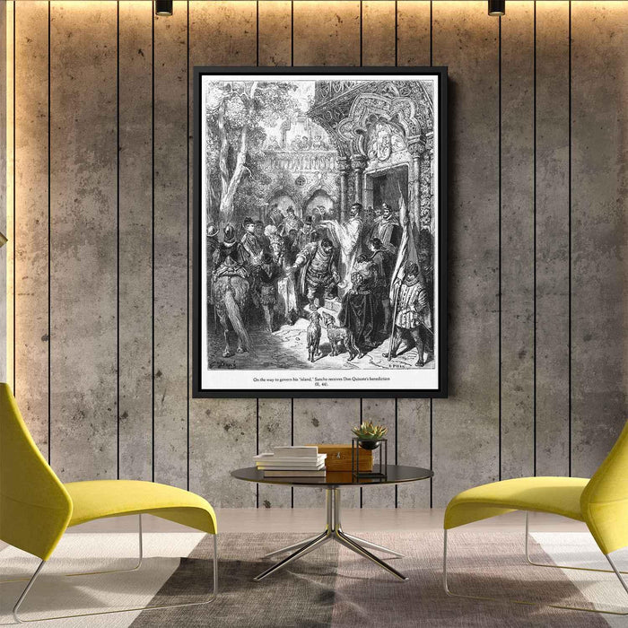 Don Quixote by Gustave Dore - Canvas Artwork