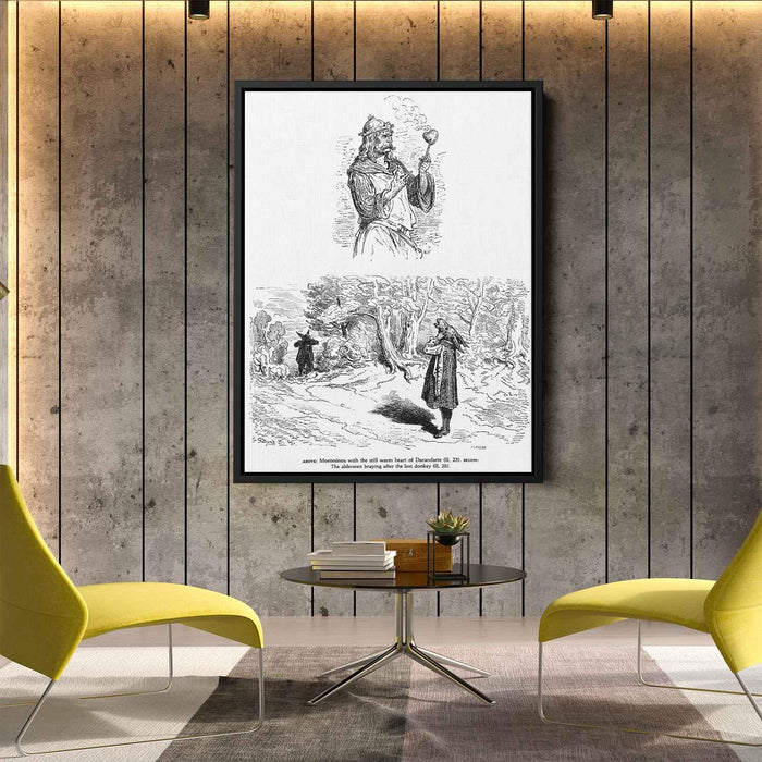 Don Quixote by Gustave Dore - Canvas Artwork