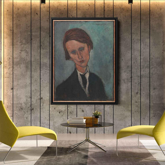 Pierre Edouard Baranowski (1918) by Amedeo Modigliani - Canvas Artwork