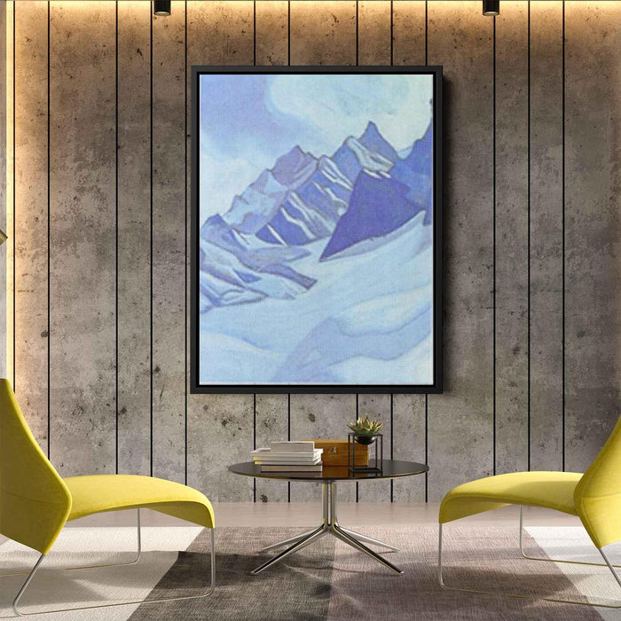 Glacier by Nicholas Roerich - Canvas Artwork