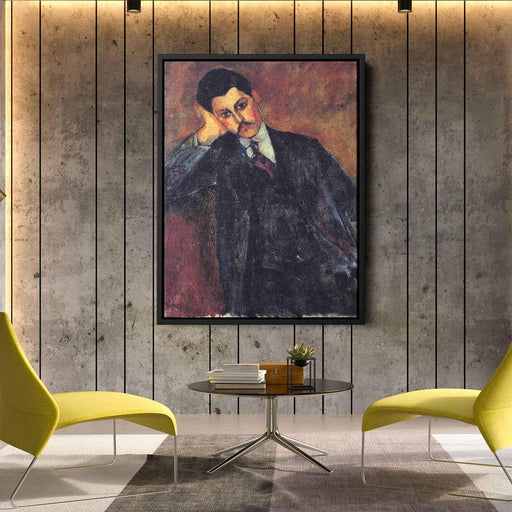 Jean Alexandre (1909) by Amedeo Modigliani - Canvas Artwork