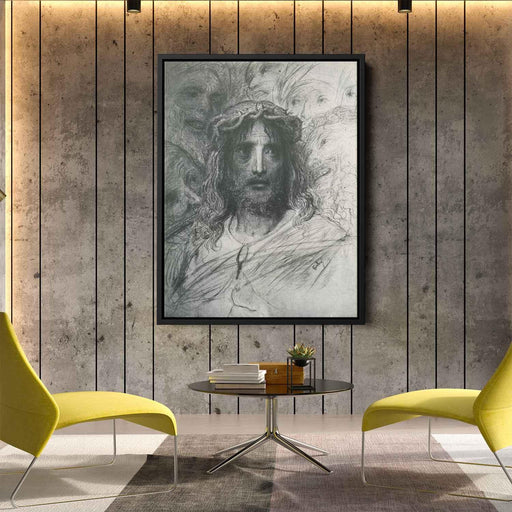 Jesus by Gustave Dore - Canvas Artwork