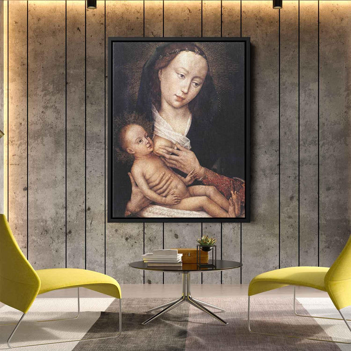 Madonna and Child (1300) by Giotto - Canvas Artwork