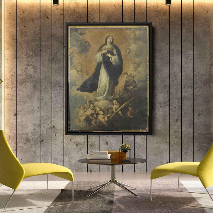 Virgin glorious by Bartolome Esteban Murillo - Canvas Artwork