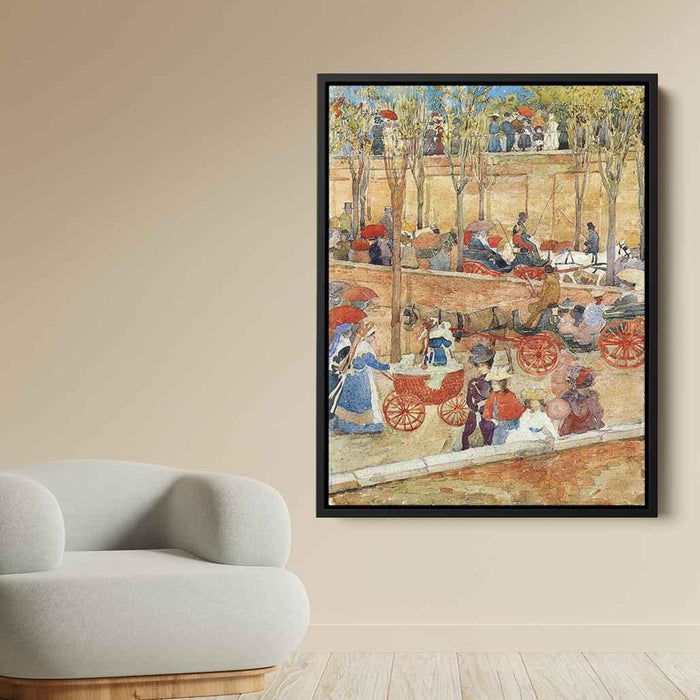 Afternoon, Pincian Hill by Maurice Prendergast - Canvas Artwork