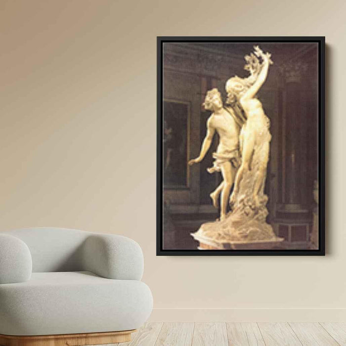 Apollo and Daphne (1625) by Gian Lorenzo Bernini - Canvas Artwork