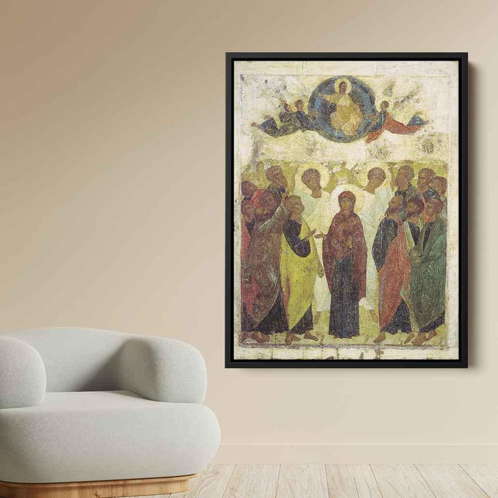 Ascension of Jesus (1408) by Andrei Rublev - Canvas Artwork